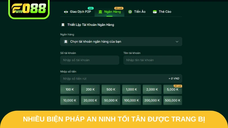 Chính Sách Bảo Mật Fo88 - Nâng Cao An Toàn Cho Khách Hàng 3 Nhiều biện pháp an ninh tối tân được trang bị