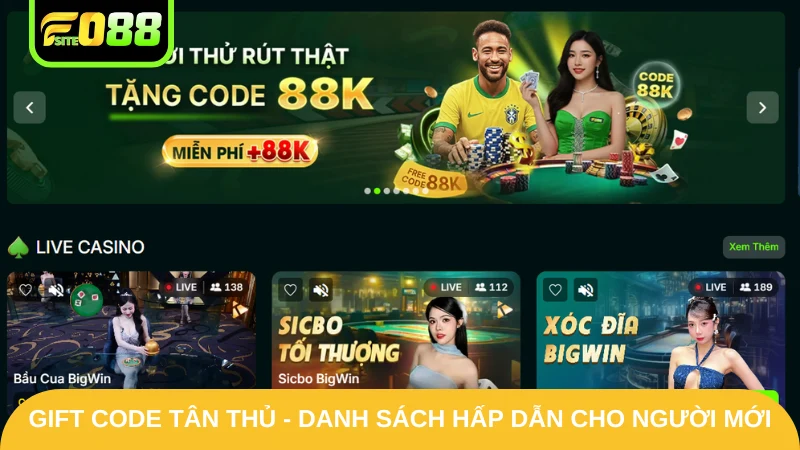 Gift Code Tân Thủ - Danh Sách Quà Hấp Dẫn Cho Người Mới 1 Gift Code Tân Thủ