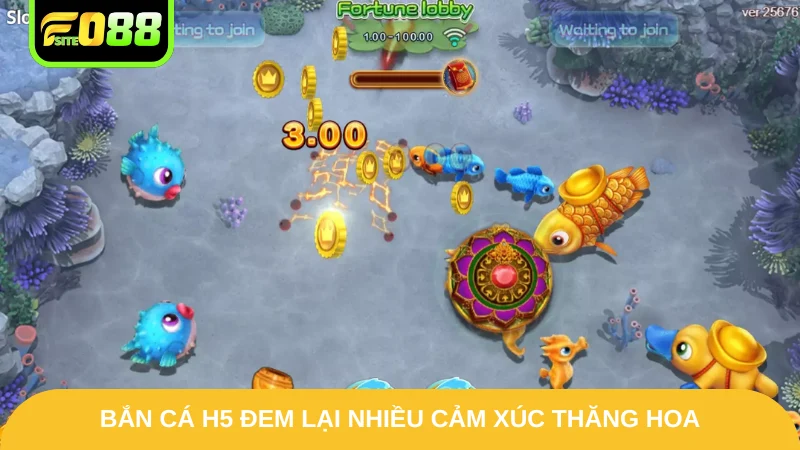 Bắn Cá H5 - Tận Hưởng Game Đổi Thưởng Hot Nhất Nền Tảng 2 Bắn cá H5 đem lại nhiều cảm xúc thăng hoa