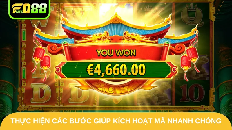 Giftcode Kho Tàng Ngũ Long - Tận Hưởng Ưu Đãi Hoành Tráng 4 Thực hiện các bước giúp kích hoạt mã nhanh chóng