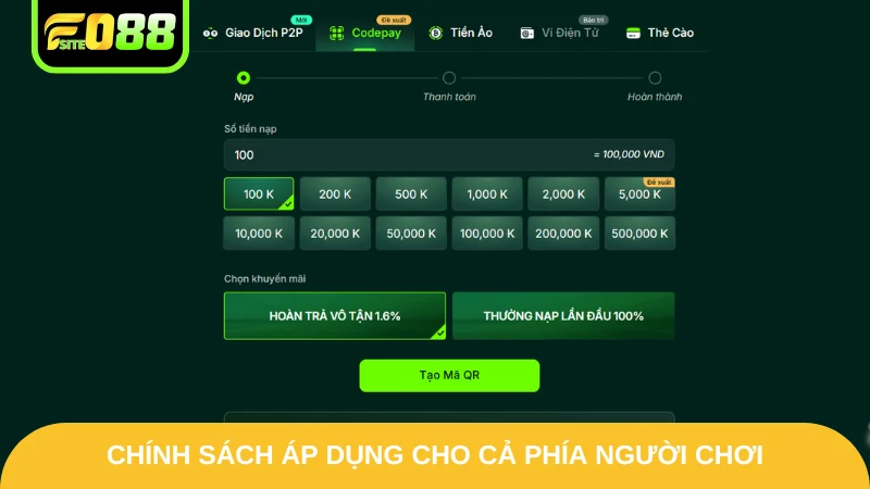 Miễn Trừ Trách Nhiệm Fo88 - Cập Nhật Các Điều Khoản 2025 3 Chính sách áp dụng cho cả phía người chơi